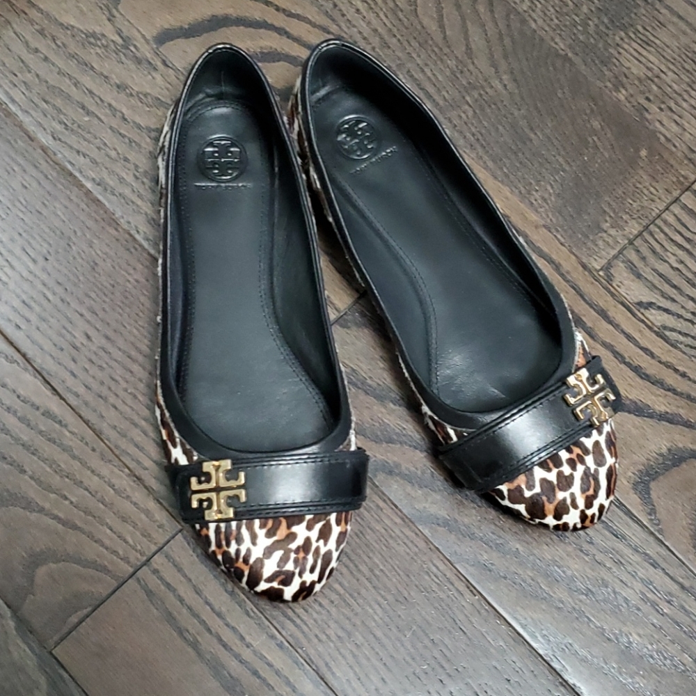 Tory Burch Leopard Flats